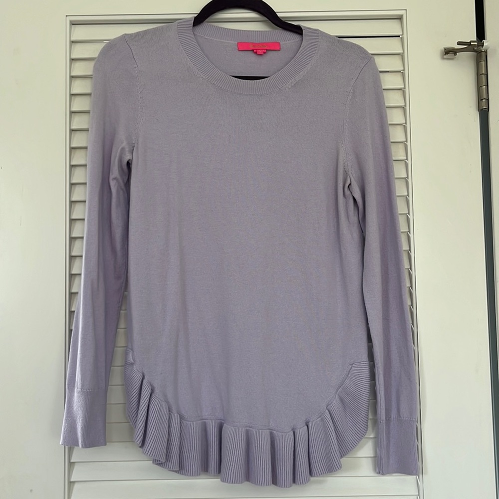 Lilly Pulitzer lilac sweater - size S (NWOT)